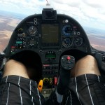 Das Cockpit voll mit Technik